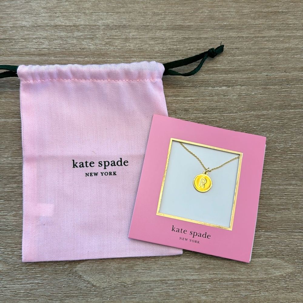 NEW Kate Spade R Pendant